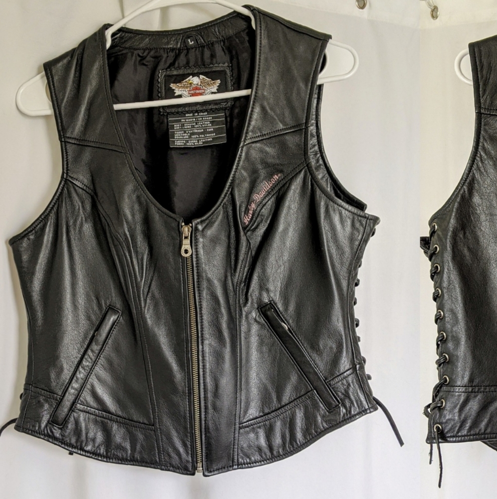Harley Davidson Leather Vest